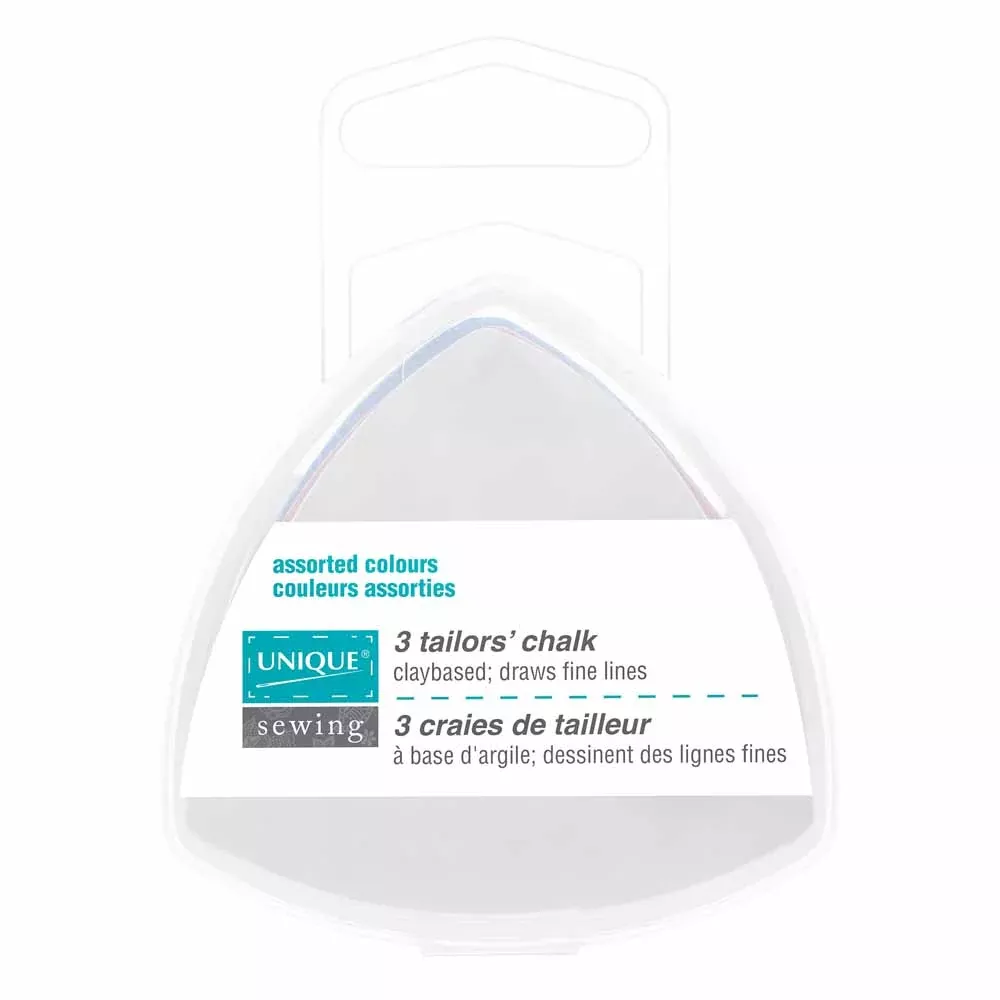 Tailors Chalk - Clay Based - 3 Assorted Colours - Unique