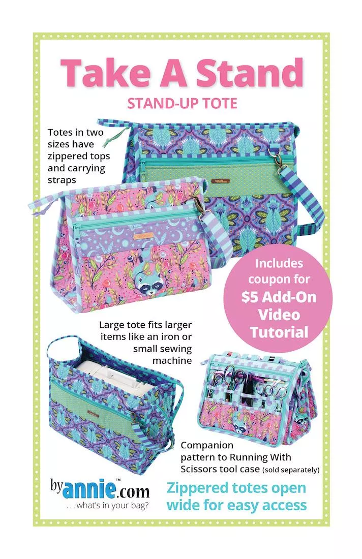 Take a Stand Bag Pattern by ByAnnie
