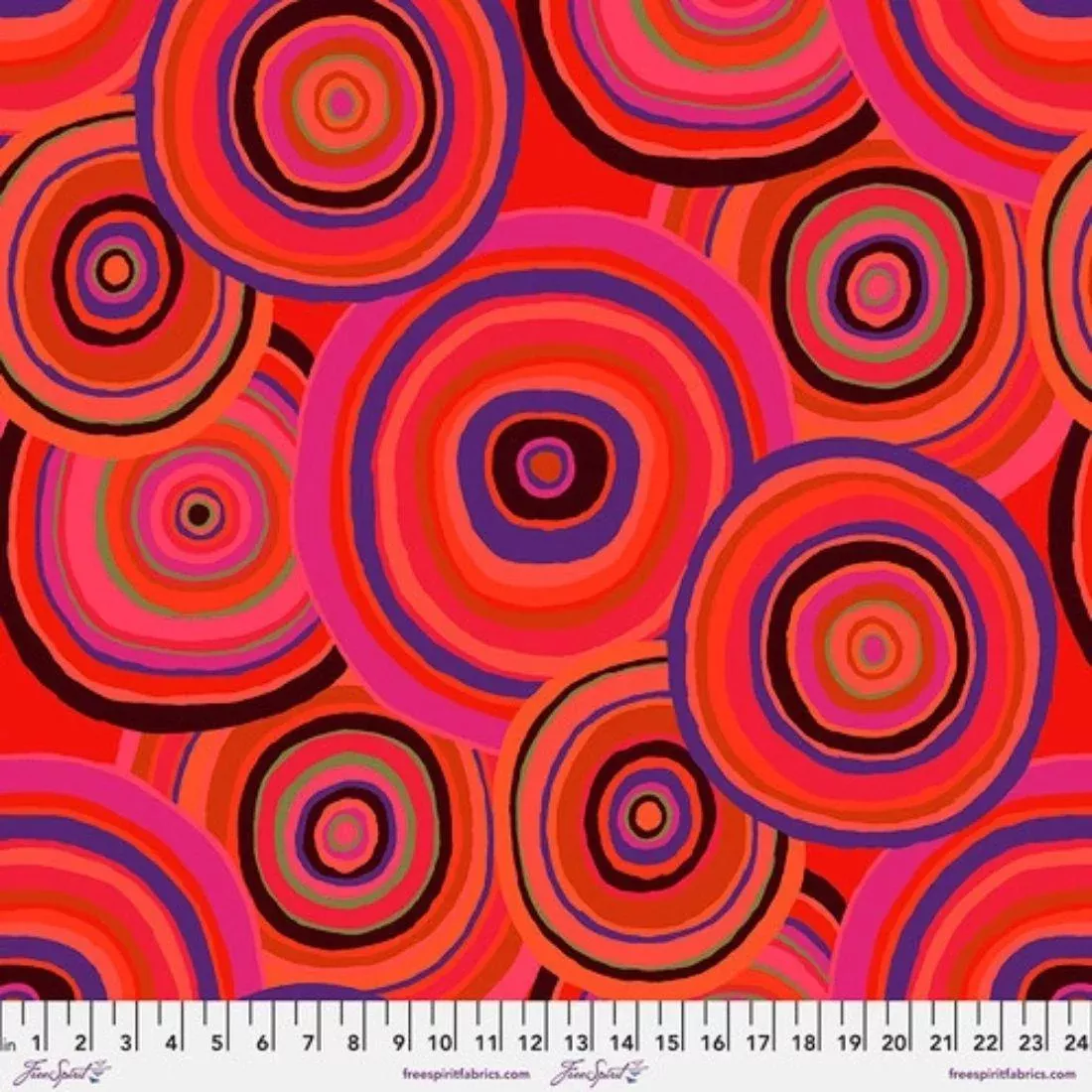 Targets Red by Kaffe Fassett
