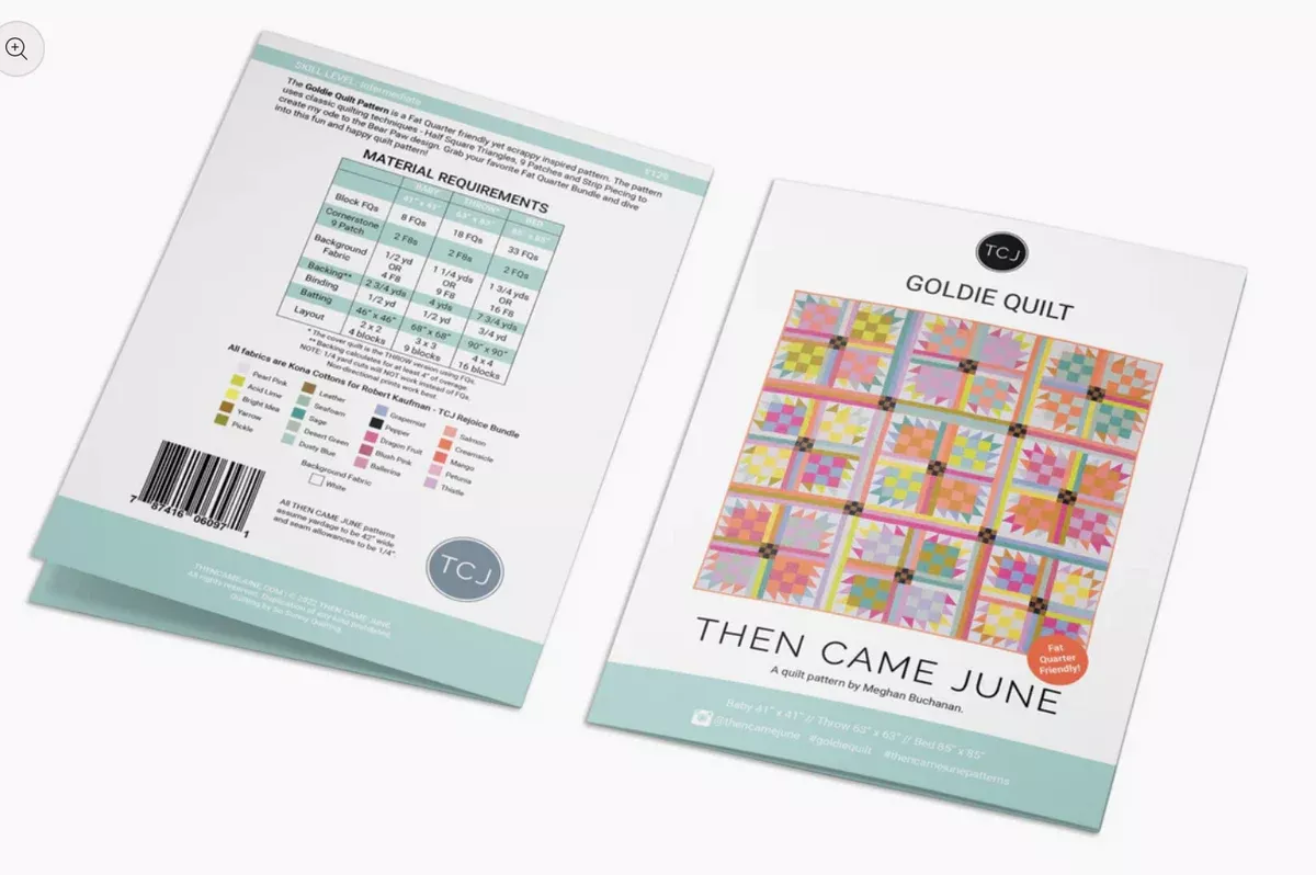 Then Came June Goldie quilt