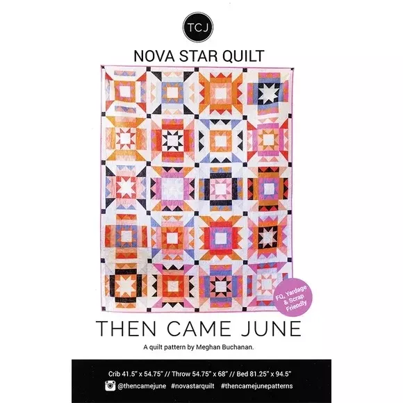 then-came-june-novastar-quilt-pattern Then Came June Novastar quilt pattern
