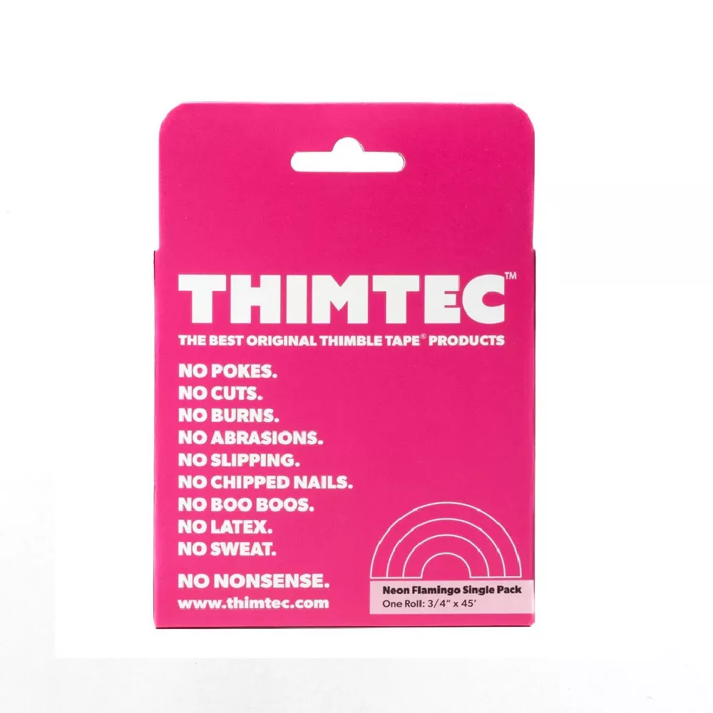 Thimtec Thimble Tape Neon Flamingo