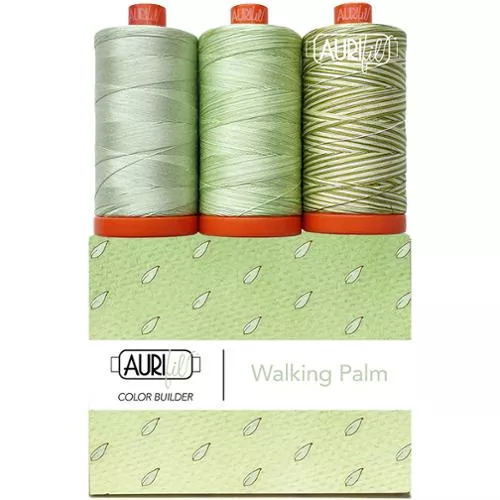 thread-walking-palm-50-wt-color-builder-aurifil Thread | Walking Palm 50 wt | Color Builder | Aurifil