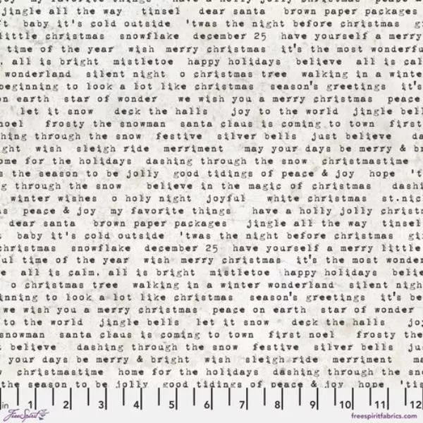 Tidings Type - White || Wonderland