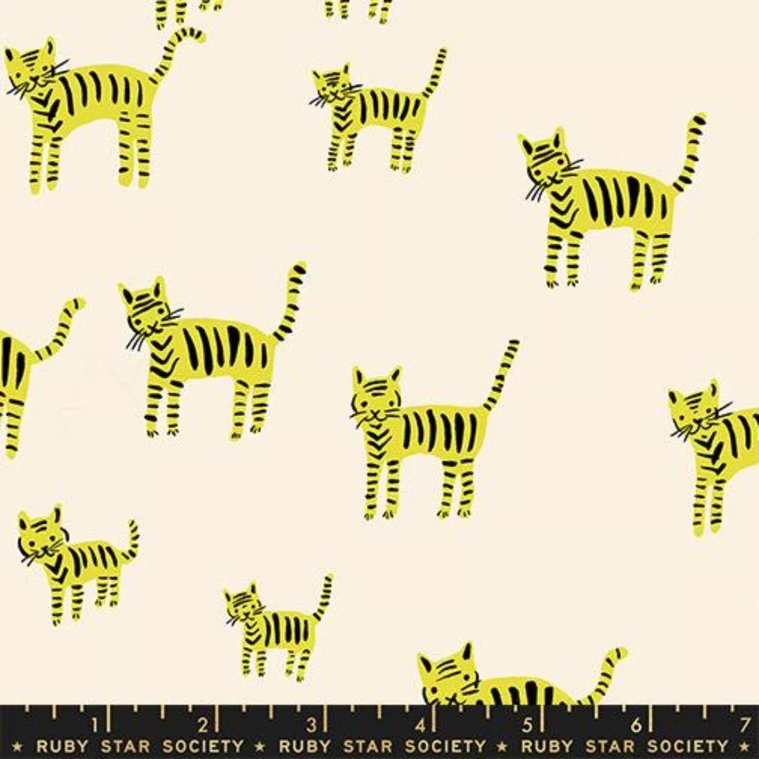 Tiger Cats Citron by Ruby Star Society
