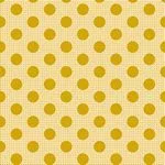 Tilda Medium_Dots Flaxen_Yellow