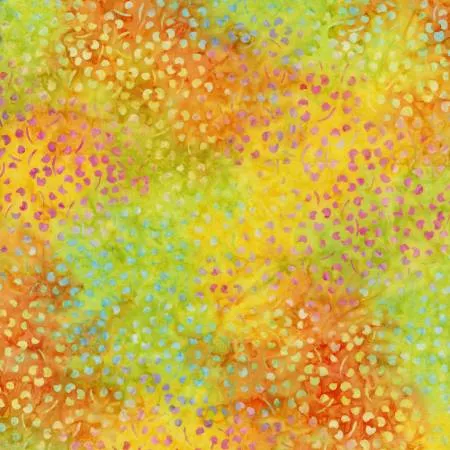 Timeless Treasures TONGA-B8912 ExoticTossed Seeds Batik