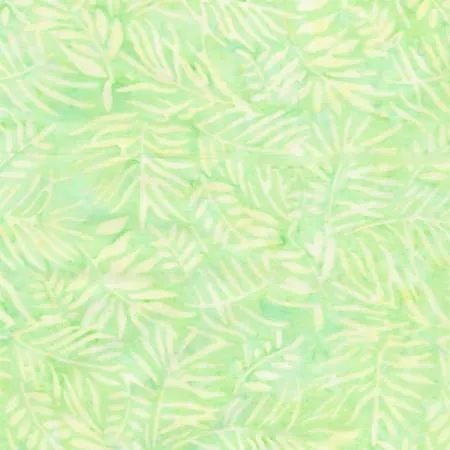 Timeless Treasures TONGA-B8916 PEAR Spiky Leaves Batik