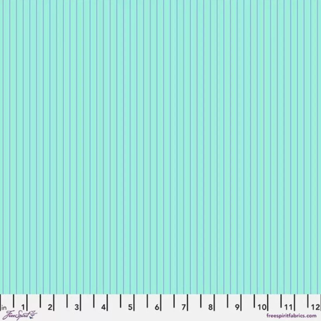 Tiny Stripes Misty by Tula Pink
