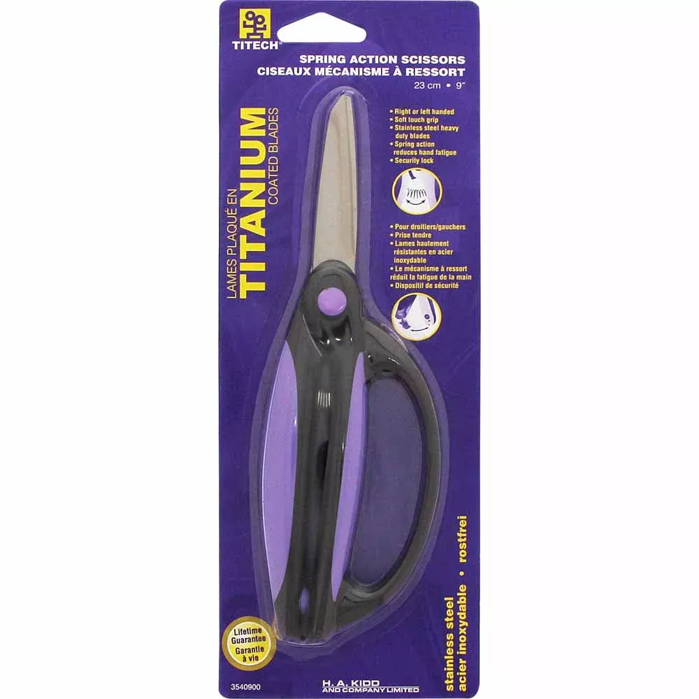 titech-spring-action-scissors-9 Titech Spring Action Scissors - 9"
