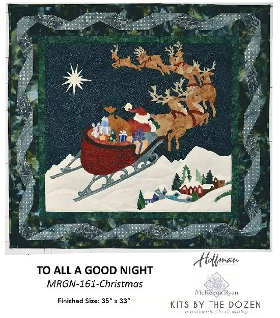 to-all-good-night-kit-includes-pattern-mckenna-ryan To All A Good Night Kit (includes pattern) McKenna Ryan