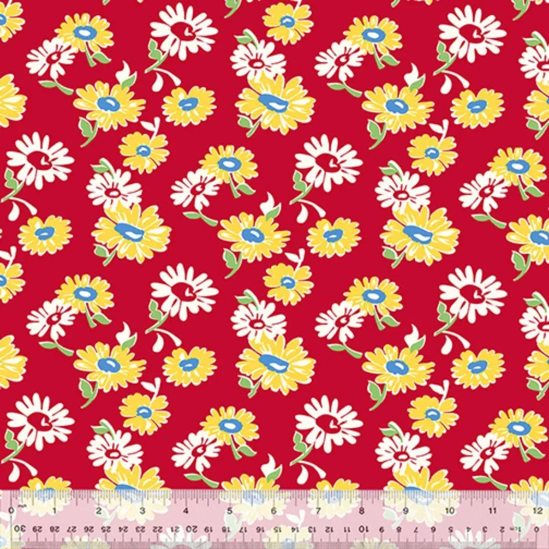 tossed-daisies-red-by-whistler-studios Tossed Daisies Red by Whistler Studios