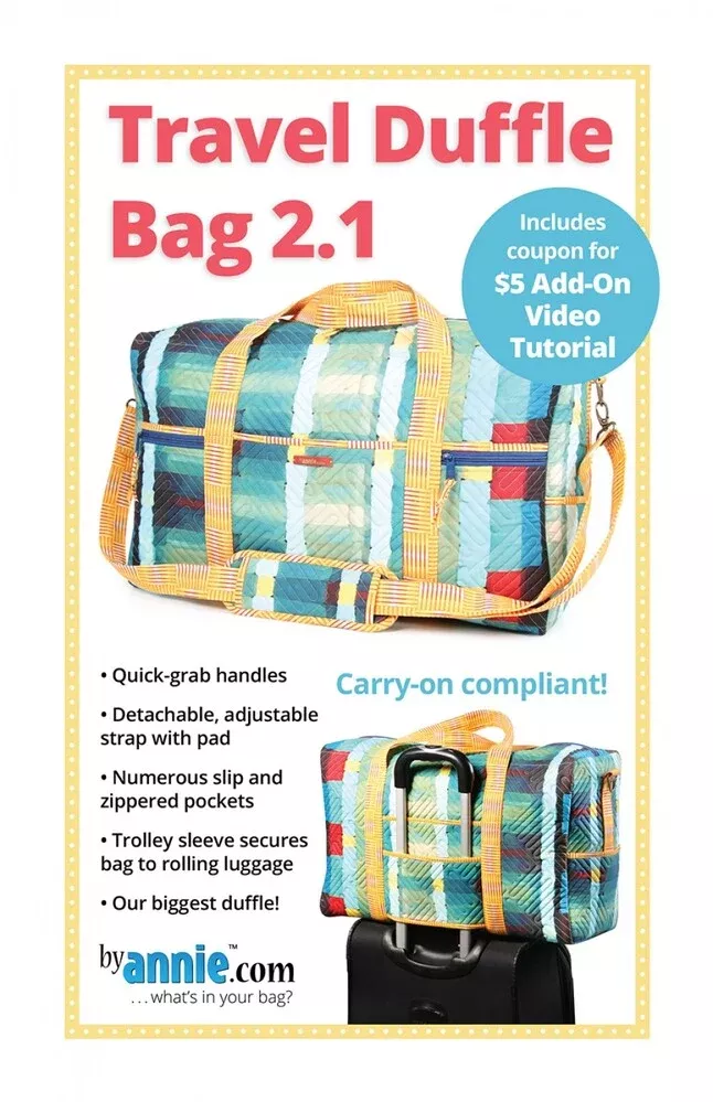 travel-duffle-bag-2-1-pattern-byannie Travel Duffle Bag 2.1 Pattern - ByAnnie