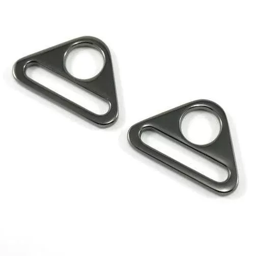 Triangle Rings - Gunmetal