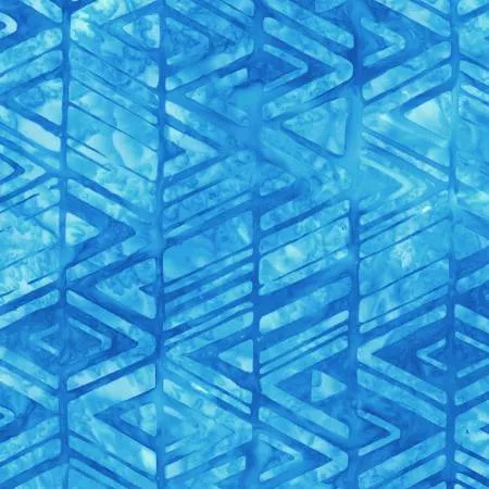 Triangles Ocean Batik