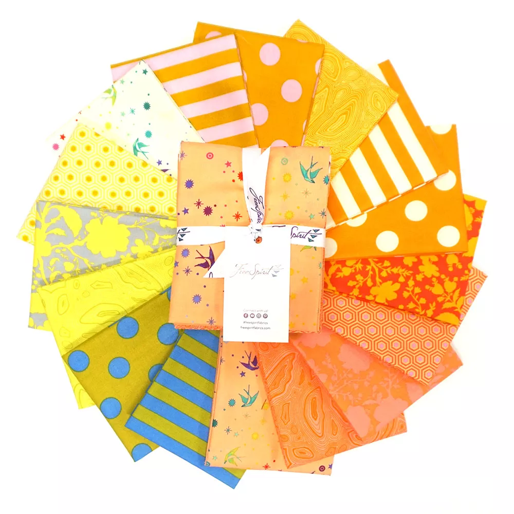 tula-s-true-colors-goldfish-fat-quarter-bundle Tula's True Colors Goldfish - Fat Quarter Bundle