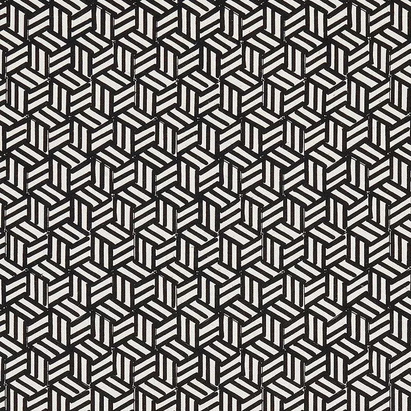 TUMBLING BLOCKS BLACK