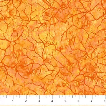 Twig Texture on Orange - Creation - 25024-54