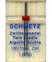 Twin Machine Needle 1.6/80