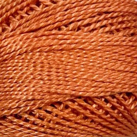 valdani-solid-pearl-cotton-ball-sz8-73yd-baked-pumpkin Valdani Solid Pearl Cotton Ball Sz8 73yd Baked Pumpkin