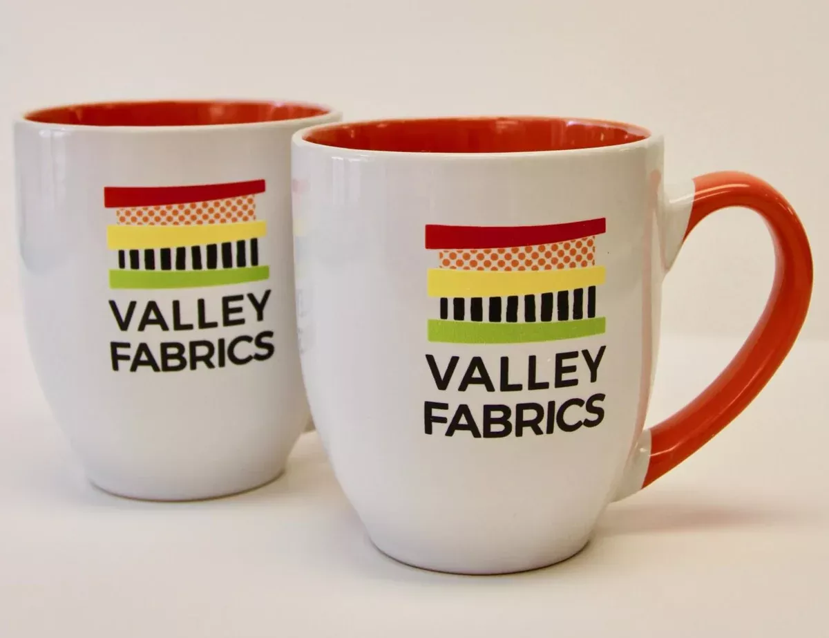valley-fabrics-16oz-orange-mug Valley Fabrics 16oz Orange Mug