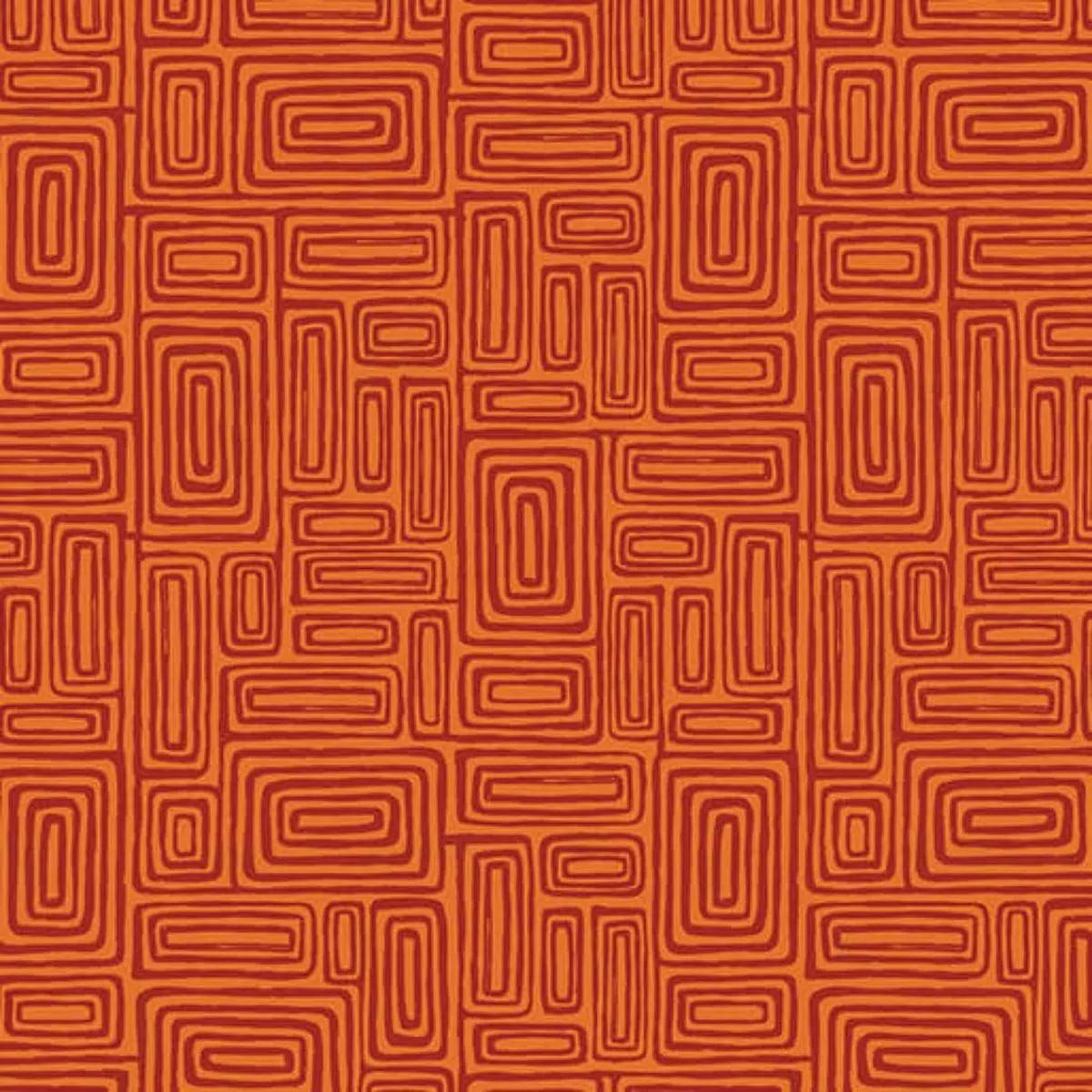 Wander Dark Orange by Lisa Ruble
