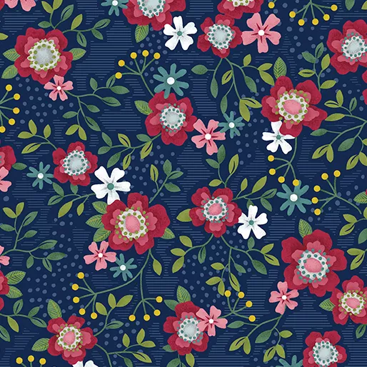 wander-lane-primrose-path-navy-13601-11 Wander Lane Primrose Path Navy 13601-11