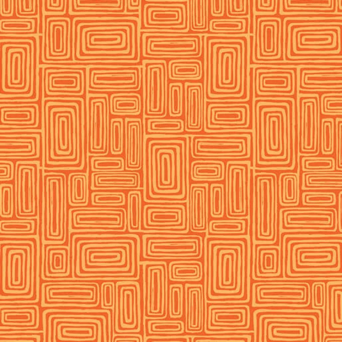 Wander Orange by Lisa Ruble