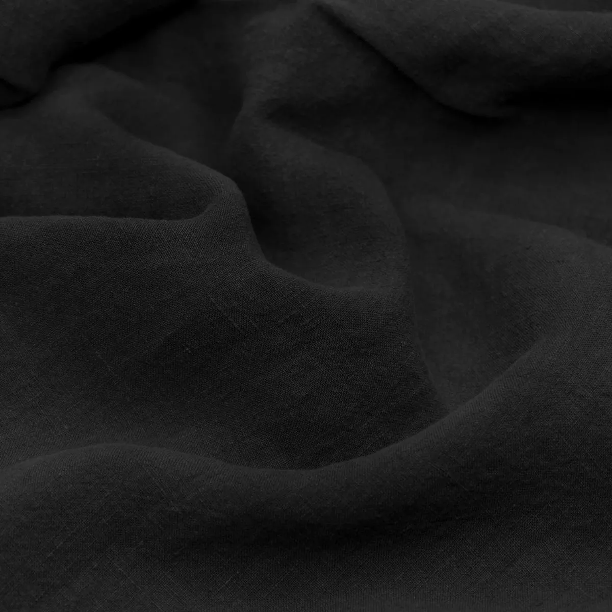 Washed Linen – Black