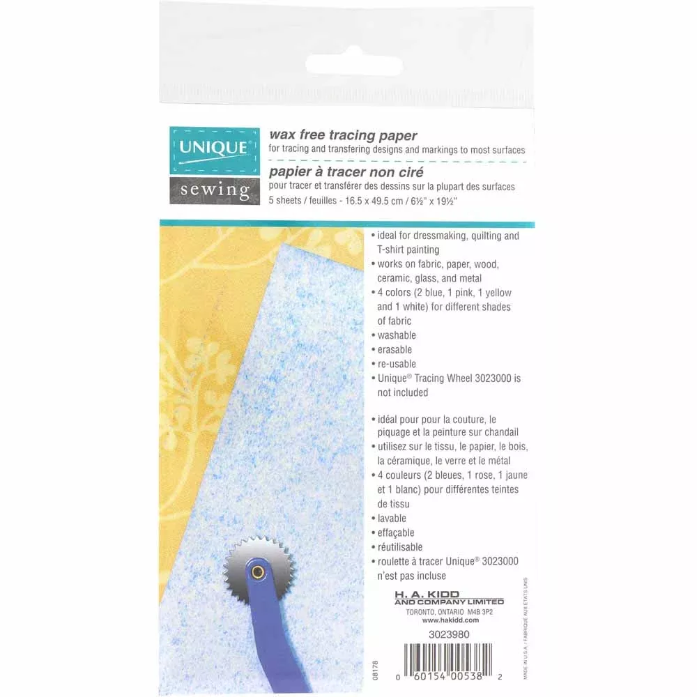 Wax Free Tracing Paper 5ct Asst