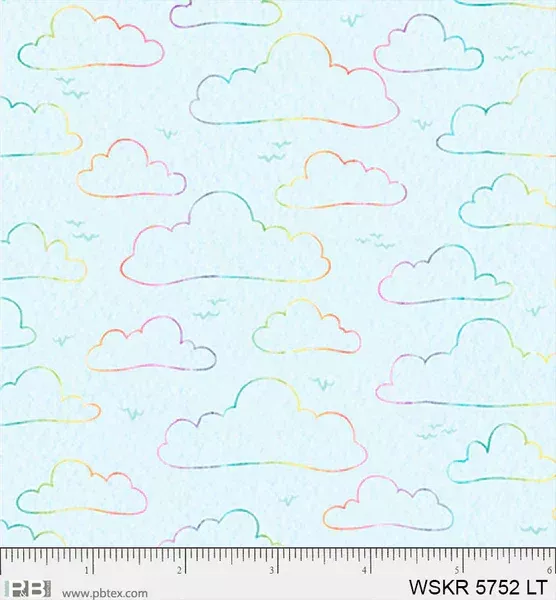 Whiskerville - Clouds on Blue