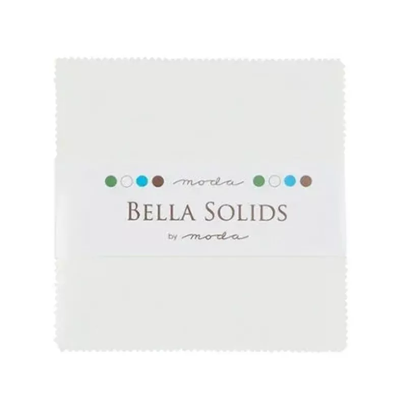 white-bella-solids-charm-pack-precuts White Bella Solids Charm Pack Precuts