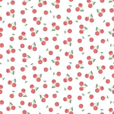 White Cherry Disco Balls