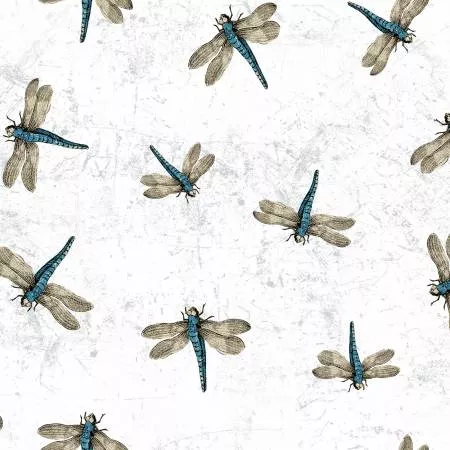 White Dragonflies