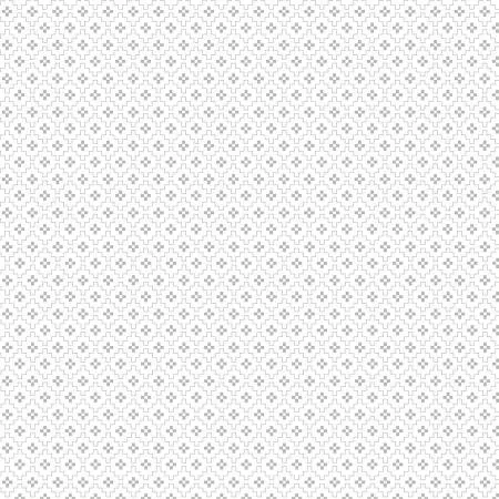 White Tiny Geometric Pigment White