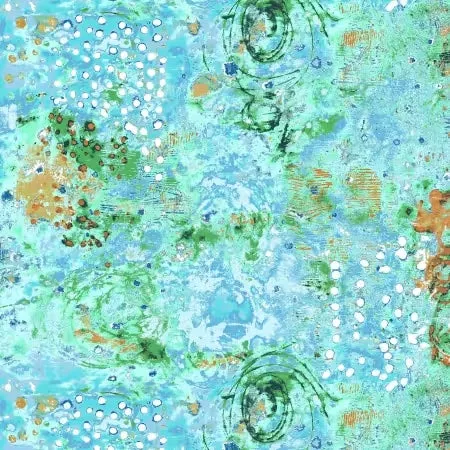 Windham Marcia Derse 52814D-4 Seaglass Spotted Graffiti
