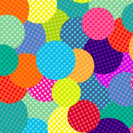Windham Rainbow Fun Polka Pals 108in Wide Back