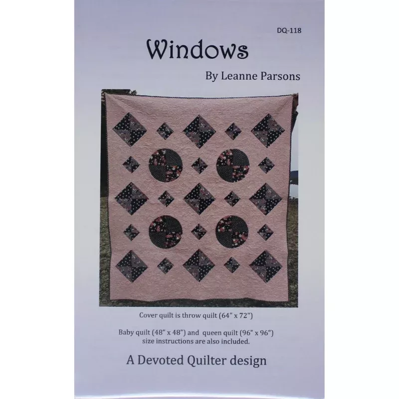 Windows - Quilting Pattern - Devoted Quilter