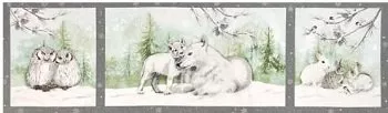 Winter White:Solstice Winter Panel AWHM-18404-277