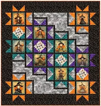 witchypoo-quilt-kit Witchypoo – Quilt Kit