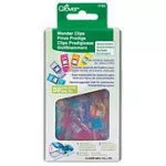 Wonder Clips Assorted Colors 50 pc - CL3183 by Clover Needlecraft Inc