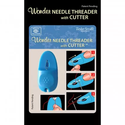 Wonder Needle Threader with Cutter.Taylor Seville