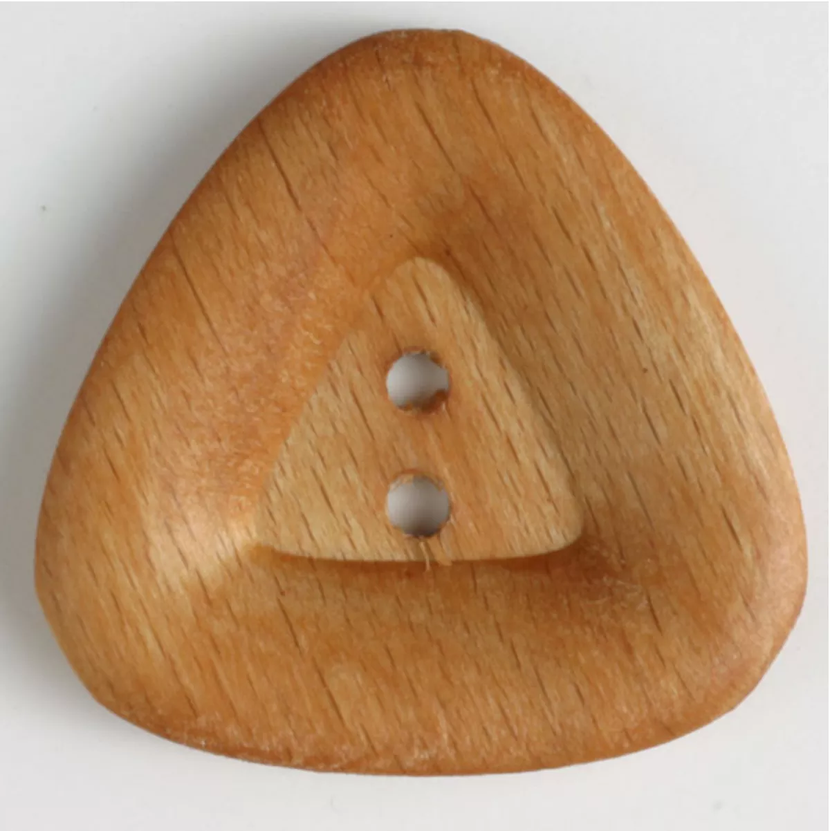 Wood button - Size: 45mm - BROWN 470032