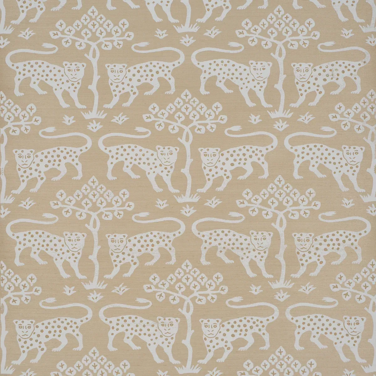 Woodland Leopard Sisal Beige