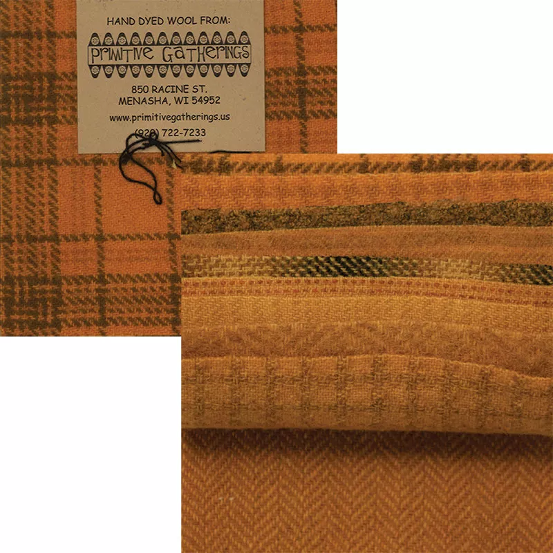 Wool 5″ Charm – Squash
