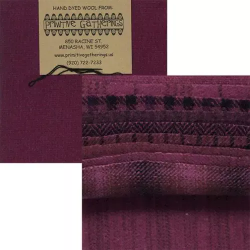 Wool 5″ Charms – Red Grape