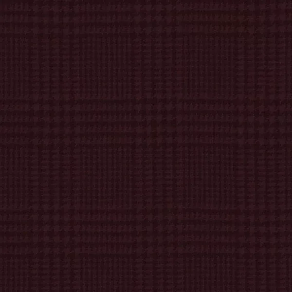 Wool Fat 1/8 Glen Check Black Cherry