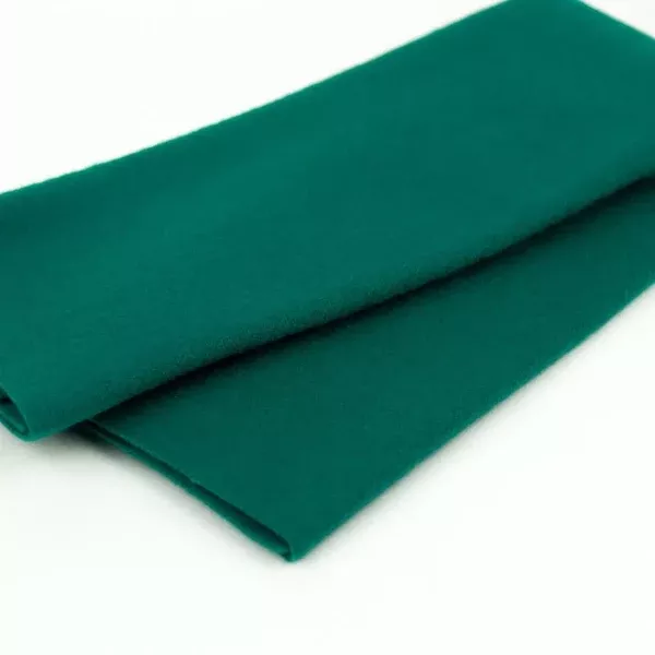Wool Fat 1/8 Houndstooth Amazon Green