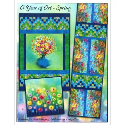 A Year of Art Spring Quilt
