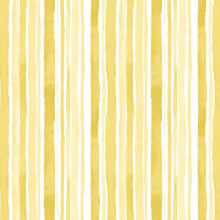 Yellow/White Watercolor Stripe